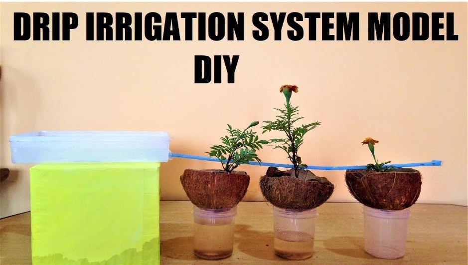 drip irrigation system model for school science exhibition
