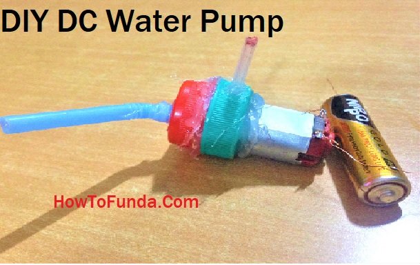 diy dc water pump