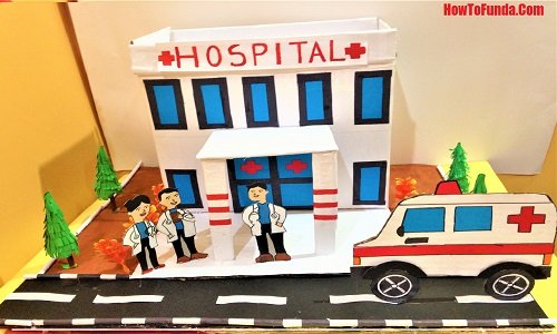 hospital model - diy 
