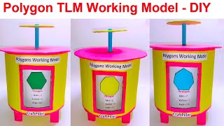 polygon working model (maths TLM model )