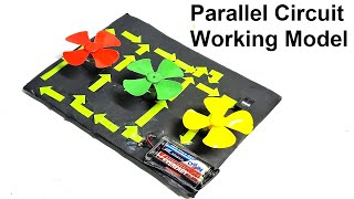 how to make parallel circuit working model