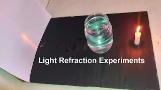 light refraction science working model experiments - diy - easy