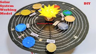 solar system working model for science exhibition project 