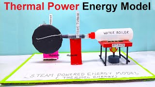 steam powered energy model (thermal energy) model