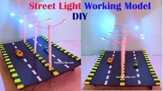 street light working model for science project exhibition - simple and easy