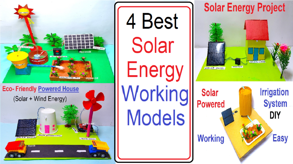 4 best solar energy science projects for science exhibition - diy