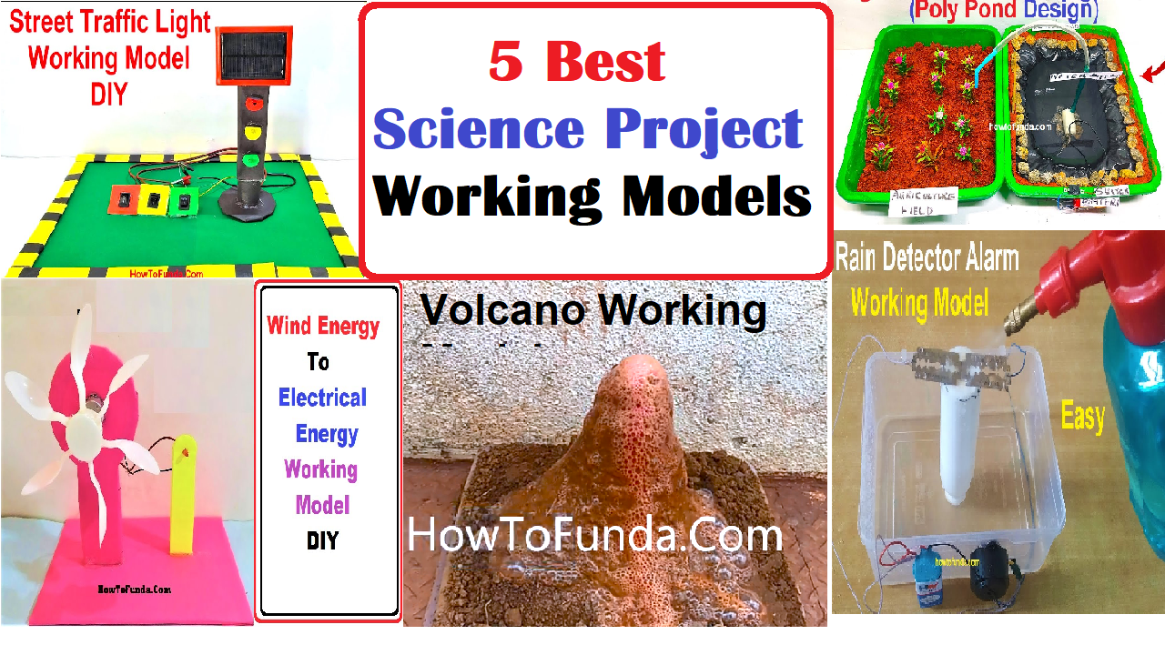 5 BEST SCIENCE PROJECTS FOR SCIENCE EXHIBITION - INNOVATIVE AND AWARD - SIMPLE AND EASY | howtofunda