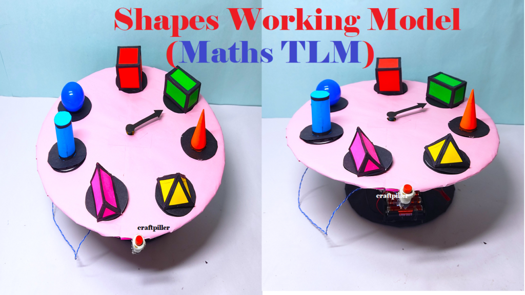 shapes working model(3d) maths project - maths tlm volume and area formulas - diy - class 9 | class 10 | craftpiller 