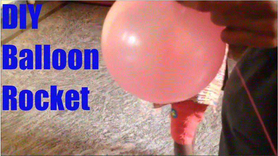 balloon rocket science project