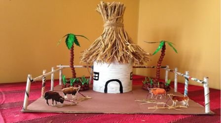 village hut model