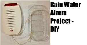 rain water alarm project diy for school science exhibition