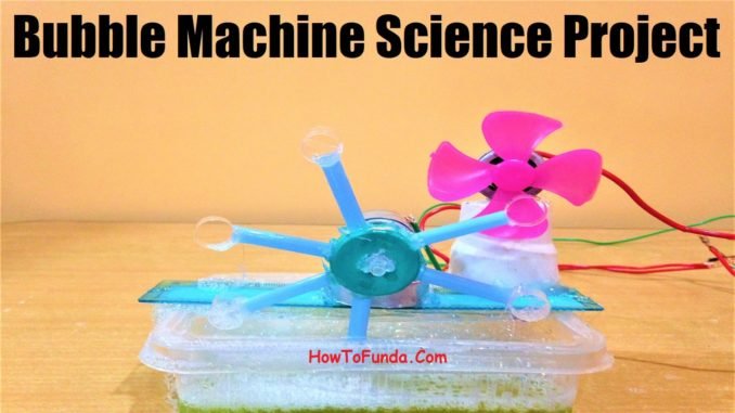 How To Make A Air Bubble Machine Working Model for Science Exhibition ...