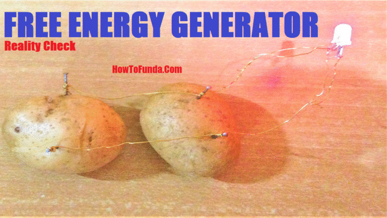 How Potato Can be used to Generate Free Energy - DIY School Project ...