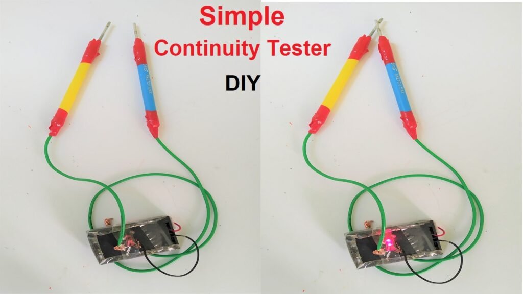 How to Make a Continuity Tester at Home (DC) - Science Projects | Maths ...