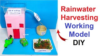 rainwater harvesting working model