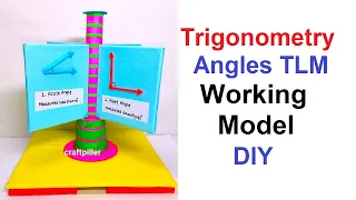 trigonometry angles working model making - tlm
