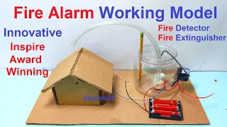 Innovative Inspire Award Winning Project - Fire alarm working model for science exhibition