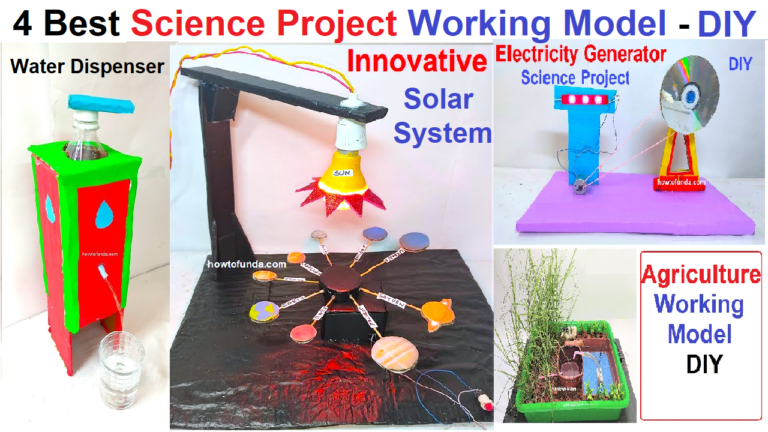 4 best science project working model science project – simple and easy ...