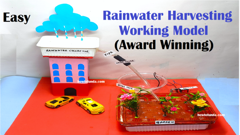 Speech / Essay on rainwater harvesting science project - Science ...