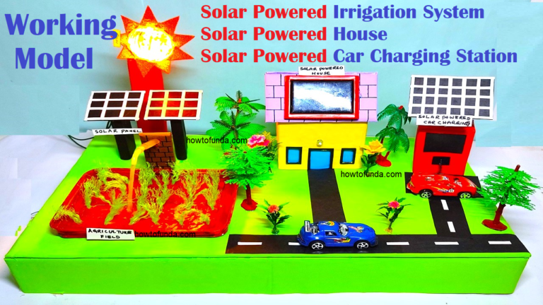 solar irrigation system working model science project – diy – science ...