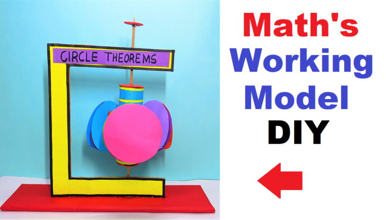 How To Make Circle Theorem Math’s Projects – Tlm Working Model ...