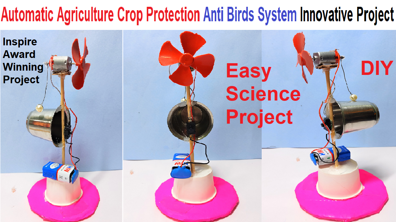 Automatic-Agriculture-Crop-Protection-Anti-Birds-System-Project-Innovative-Project