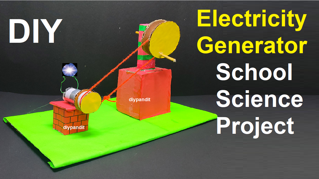 How To Make Simple Electric Generator