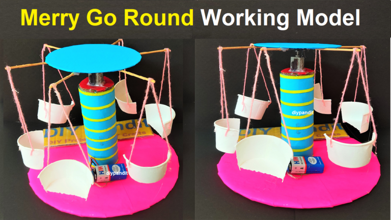 Merry-Go-Round Working Model for school science project exhibition ...