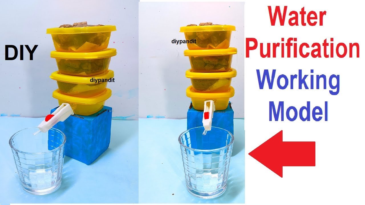 water-purification-working-model