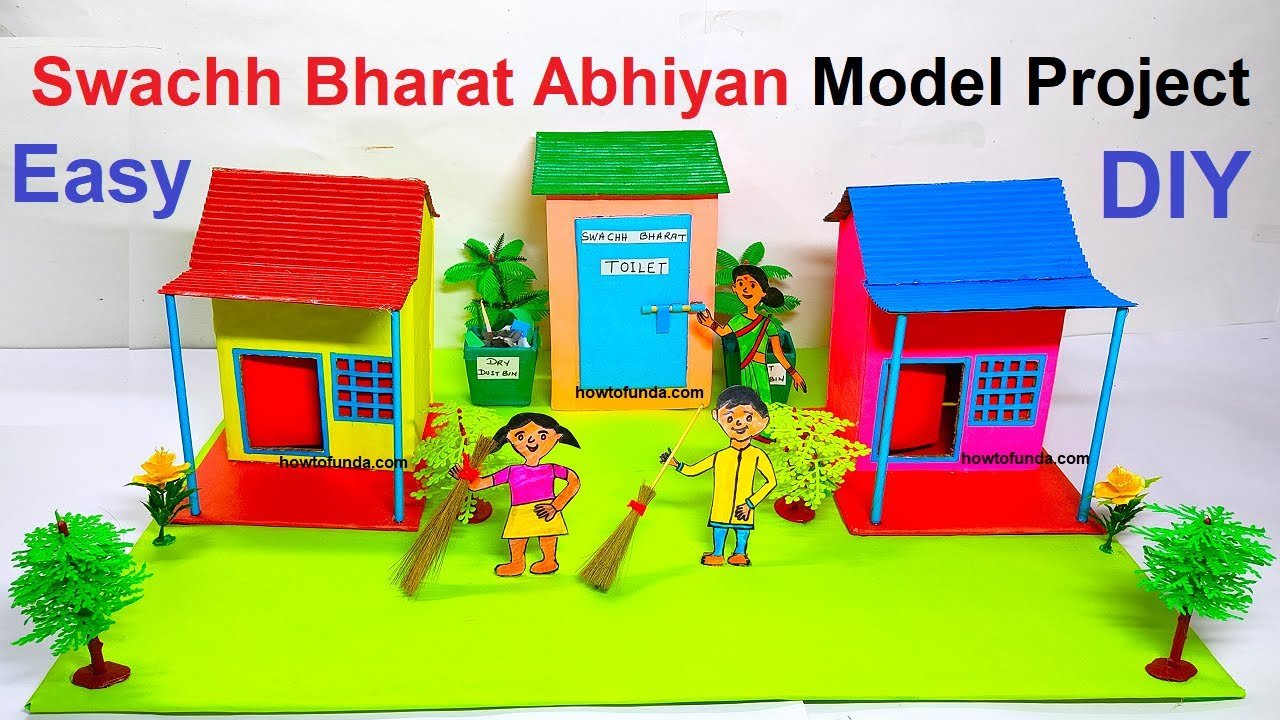 swachh bharat village model with cleanliness