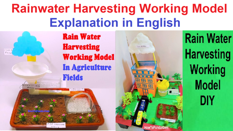 how-to-make-rainwater-harvesting-working-science-exhibition-model