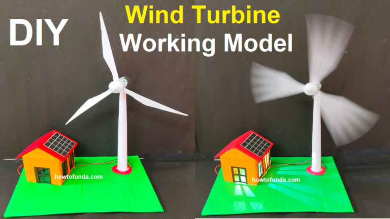 wind and solar energy working model science project for exhibition ...