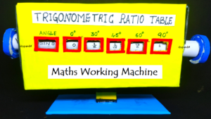 How To Make Trigonometric Ratios Table Working Model For Math’s ...