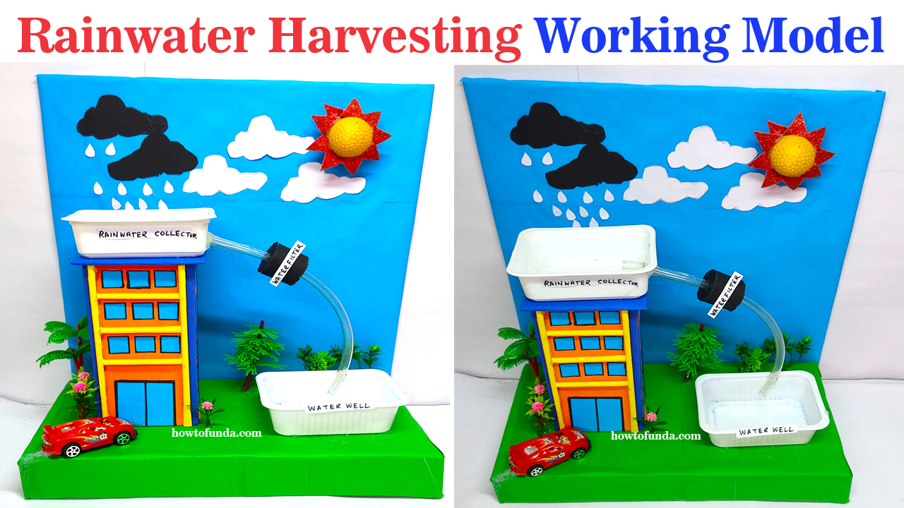 rainwater-harvesting-working-model-making-for-science-exhibition-diy-howtofunda