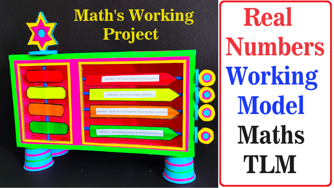 real-numbers-working-model-maths-tlm-project-innovative-project