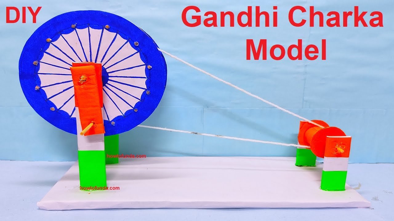 gandhi-charka-model-making