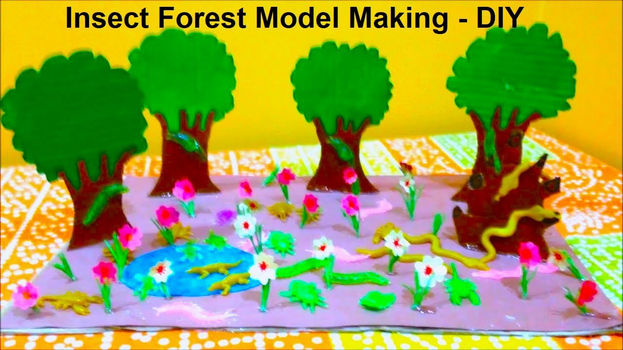 insect-forest-model-making