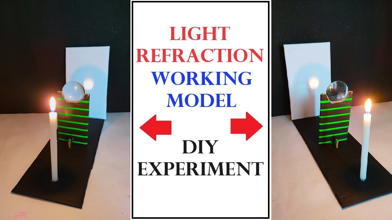 light-refraction-science-working-model-experiment-using-lens