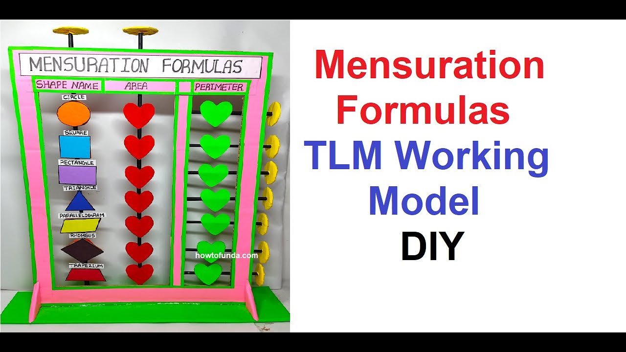 25 Best Working Models On Mensuration Science Projects Maths TLM