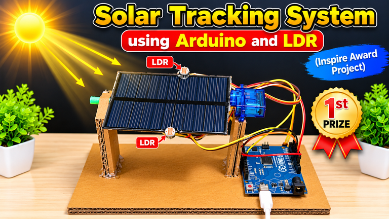 solar tracking system project using arduino and ldr - Science Projects ...